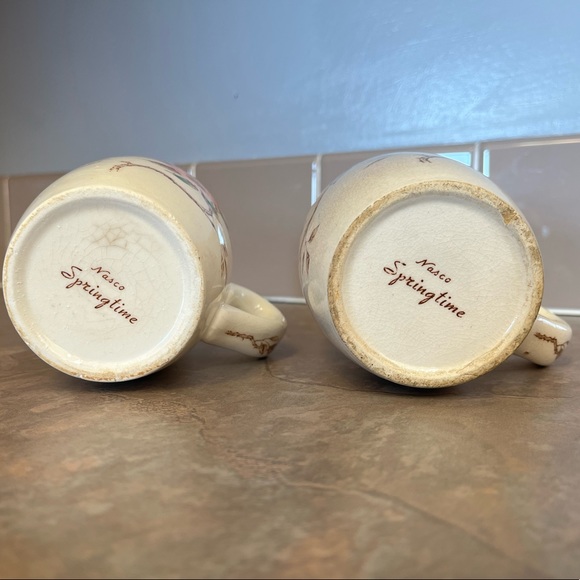 Nasco Springtime Dogwoods Vintage Coffee/Tea Mugs - Picture 3 of 7